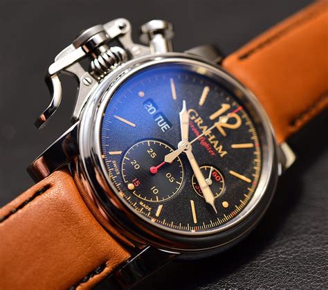 replica graham chronofighter watch|Graham Chronofighter Vintage Aircraft Watch Review.